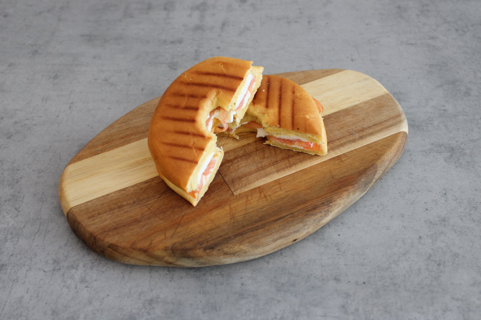 Smoked Salmon and Cream Cheese Bagel